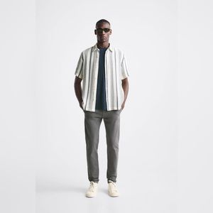 Zara men’s grey chinos